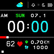 华米跃我Amazfit Bip手表表盘