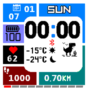 华米跃我Amazfit Bip手表表盘