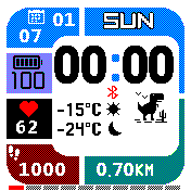 华米跃我Amazfit Bip手表表盘