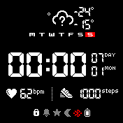 华米跃我Amazfit Bip手表表盘