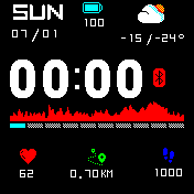 华米跃我Amazfit Bip手表表盘
