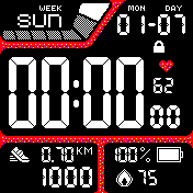 华米跃我Amazfit Bip手表表盘
