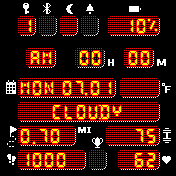 华米跃我Amazfit Bip手表表盘