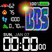 华米跃我Amazfit Bip手表表盘