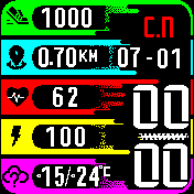 华米跃我Amazfit Bip手表表盘