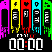 华米跃我Amazfit Bip手表表盘