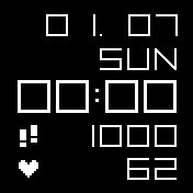 华米跃我Amazfit Bip手表表盘