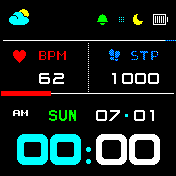 华米跃我Amazfit Bip手表表盘