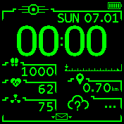 华米跃我Amazfit Bip手表表盘
