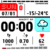 华米跃我Amazfit Bip手表表盘