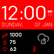 华米跃我Amazfit Bip手表表盘