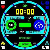 华米跃我Amazfit Bip手表表盘