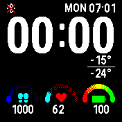 华米跃我Amazfit Bip手表表盘