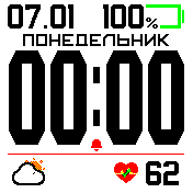 华米跃我Amazfit Bip手表表盘