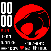 华米跃我Amazfit Bip手表表盘