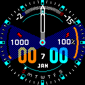 华米跃我Amazfit Bip手表表盘