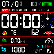 华米跃我Amazfit Bip手表表盘