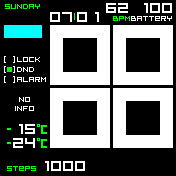 华米跃我Amazfit Bip手表表盘