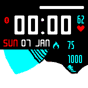 华米跃我Amazfit Bip手表表盘