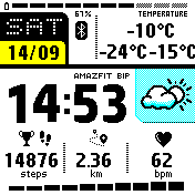 华米跃我Amazfit Bip手表表盘