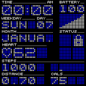 华米跃我Amazfit Bip手表表盘