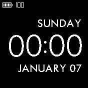 华米跃我Amazfit Bip手表表盘