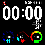 华米跃我Amazfit Bip手表表盘