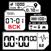 华米跃我Amazfit Bip手表表盘