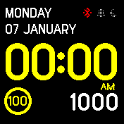 华米跃我Amazfit Bip手表表盘