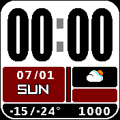 华米跃我Amazfit Bip手表表盘