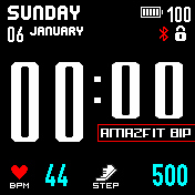 华米跃我Amazfit Bip手表表盘