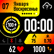 华米跃我Amazfit Bip手表表盘