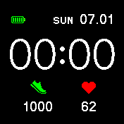 华米跃我Amazfit Bip手表表盘