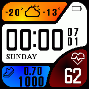 华米跃我Amazfit Bip手表表盘