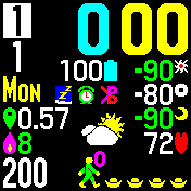 华米跃我Amazfit Bip手表表盘