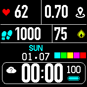 华米跃我Amazfit Bip手表表盘