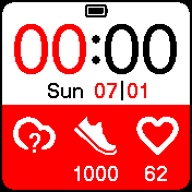 华米跃我Amazfit Bip手表表盘