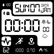 华米跃我Amazfit Bip手表表盘