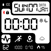 华米跃我Amazfit Bip手表表盘
