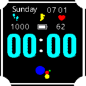 华米跃我Amazfit Bip手表表盘