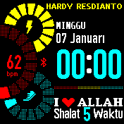 华米跃我Amazfit Bip手表表盘