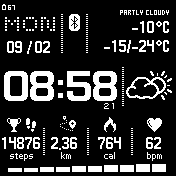 华米跃我Amazfit Bip手表表盘