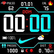 华米跃我Amazfit Bip手表表盘