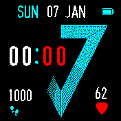 华米跃我Amazfit Bip手表表盘