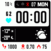华米跃我Amazfit Bip手表表盘
