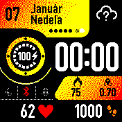 华米跃我Amazfit Bip手表表盘