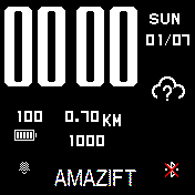 华米跃我Amazfit Bip手表表盘