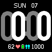 华米跃我Amazfit Bip手表表盘