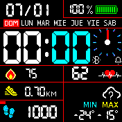 华米跃我Amazfit Bip手表表盘