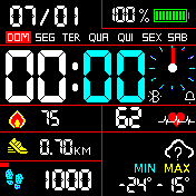 华米跃我Amazfit Bip手表表盘